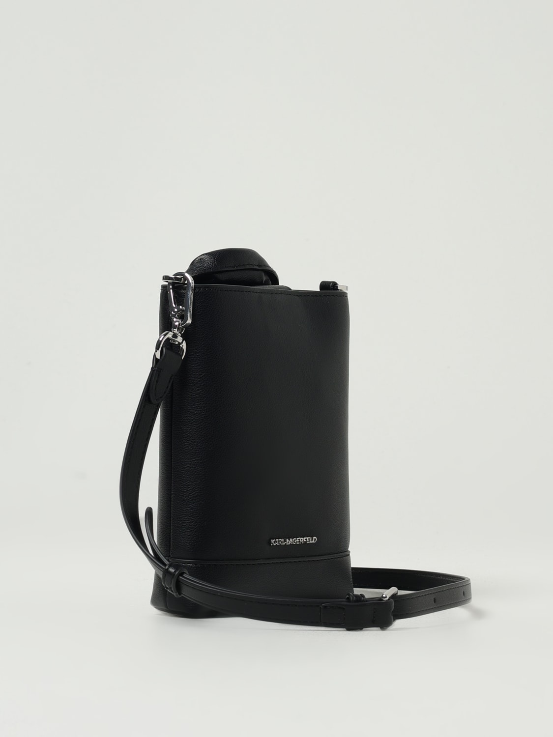 KARL LAGERFELD MINI BOLSO: Bandolera mujer Karl Lagerfeld, Negro - Img 2