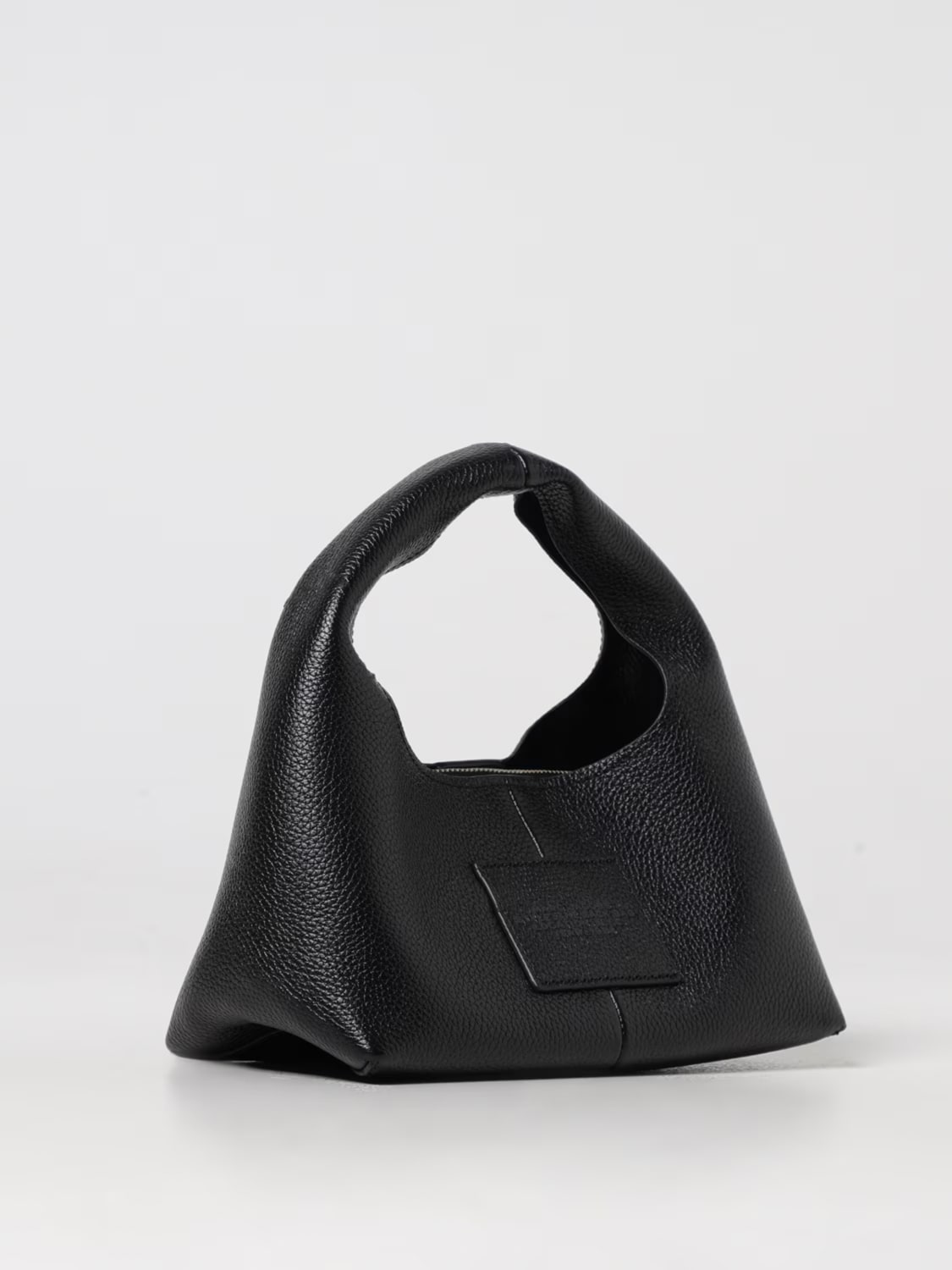 MARC JACOBS BORSA A MANO: Borsa The Sack Bag Marc Jacobs in pelle a grana , Nero 1 - Img 2