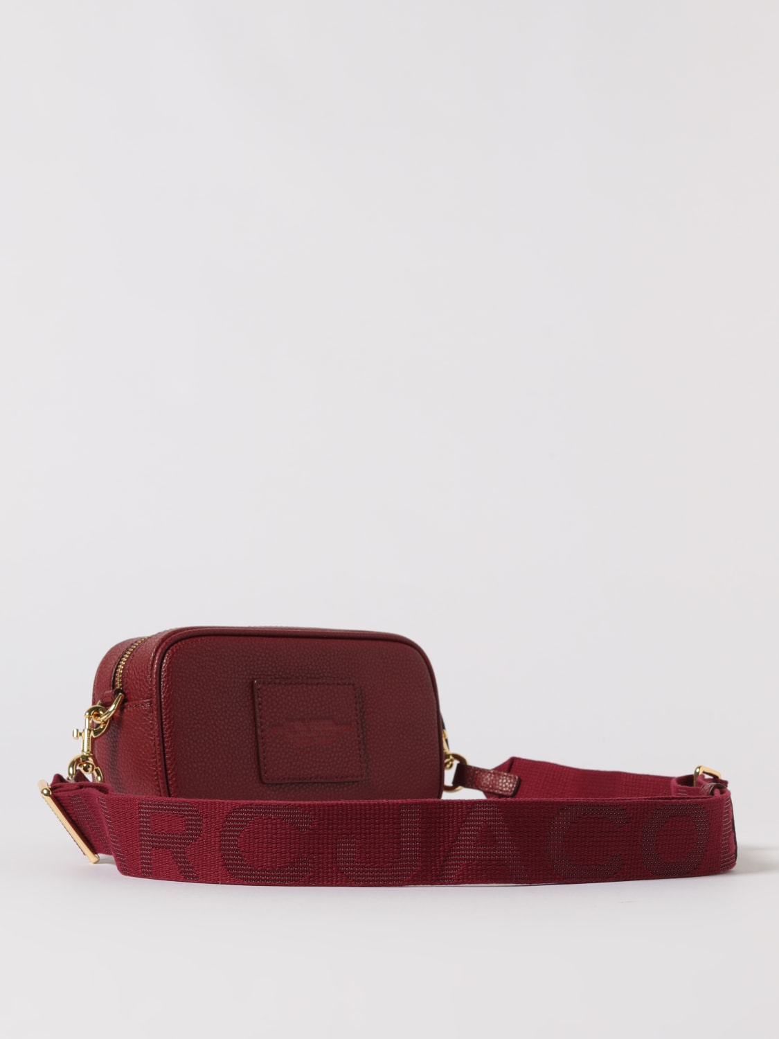 MARC JACOBS BORSA A TRACOLLA: Borsa The Crossbody Marc Jacobs in pelle a grana , Ciliegia - Img 2