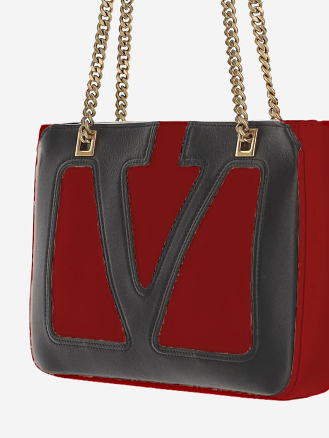 VALENTINO GARAVANI SCHULTERTASCHE: Schultertasche damen Valentino Garavani, Rot - Img 2