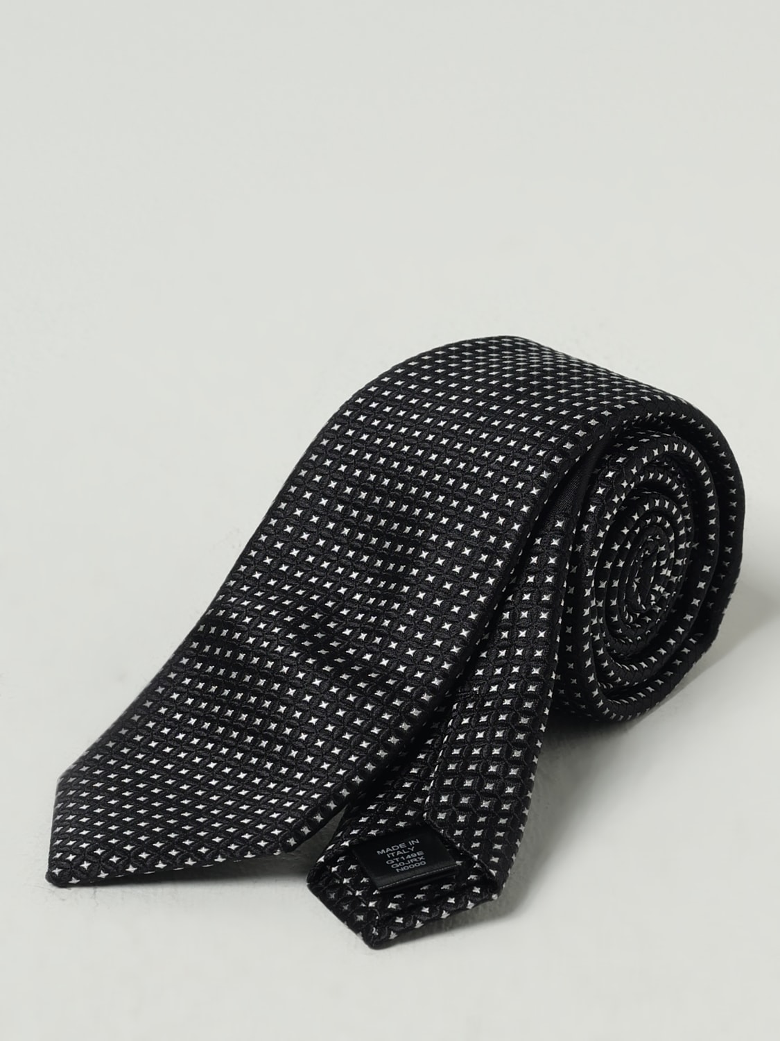 DOLCE & GABBANA TIE: Tie men Dolce & Gabbana, Black - Img 1