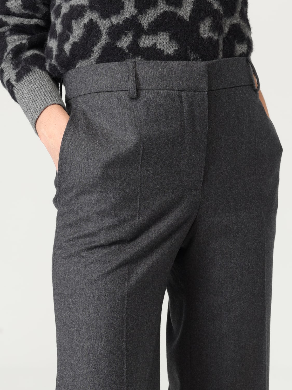 STELLA MCCARTNEY PANTS: Pants woman Stella McCartney, Grey - Img 5