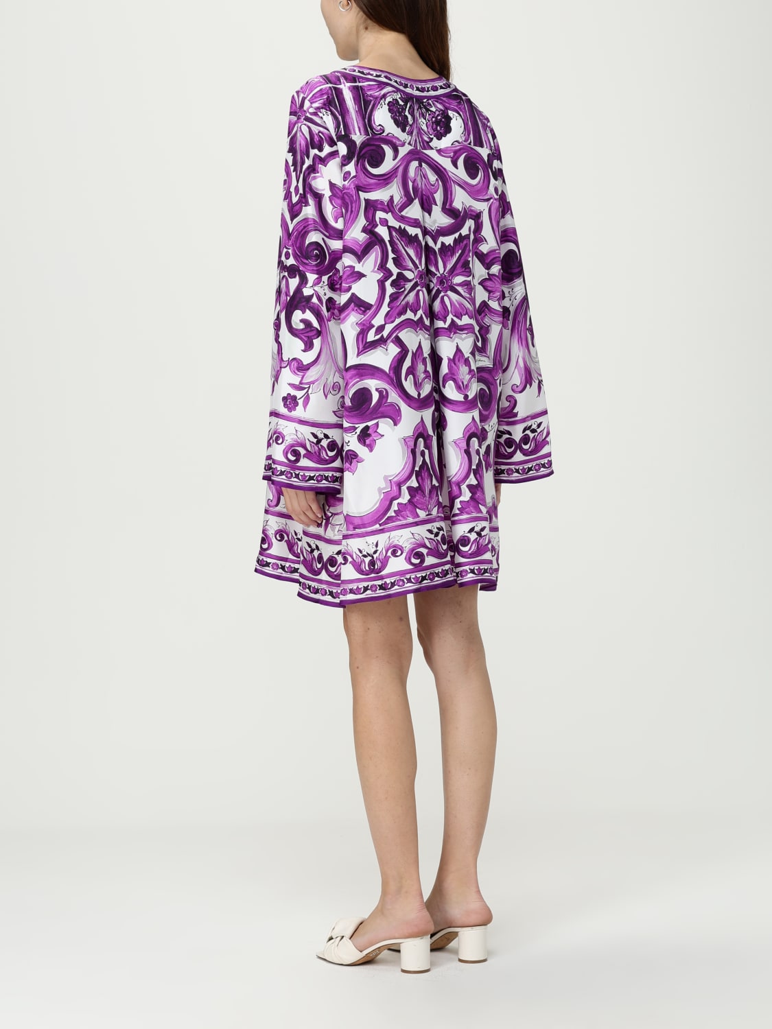 DOLCE & GABBANA DRESS: Dress woman Dolce & Gabbana, Violet - Img 3