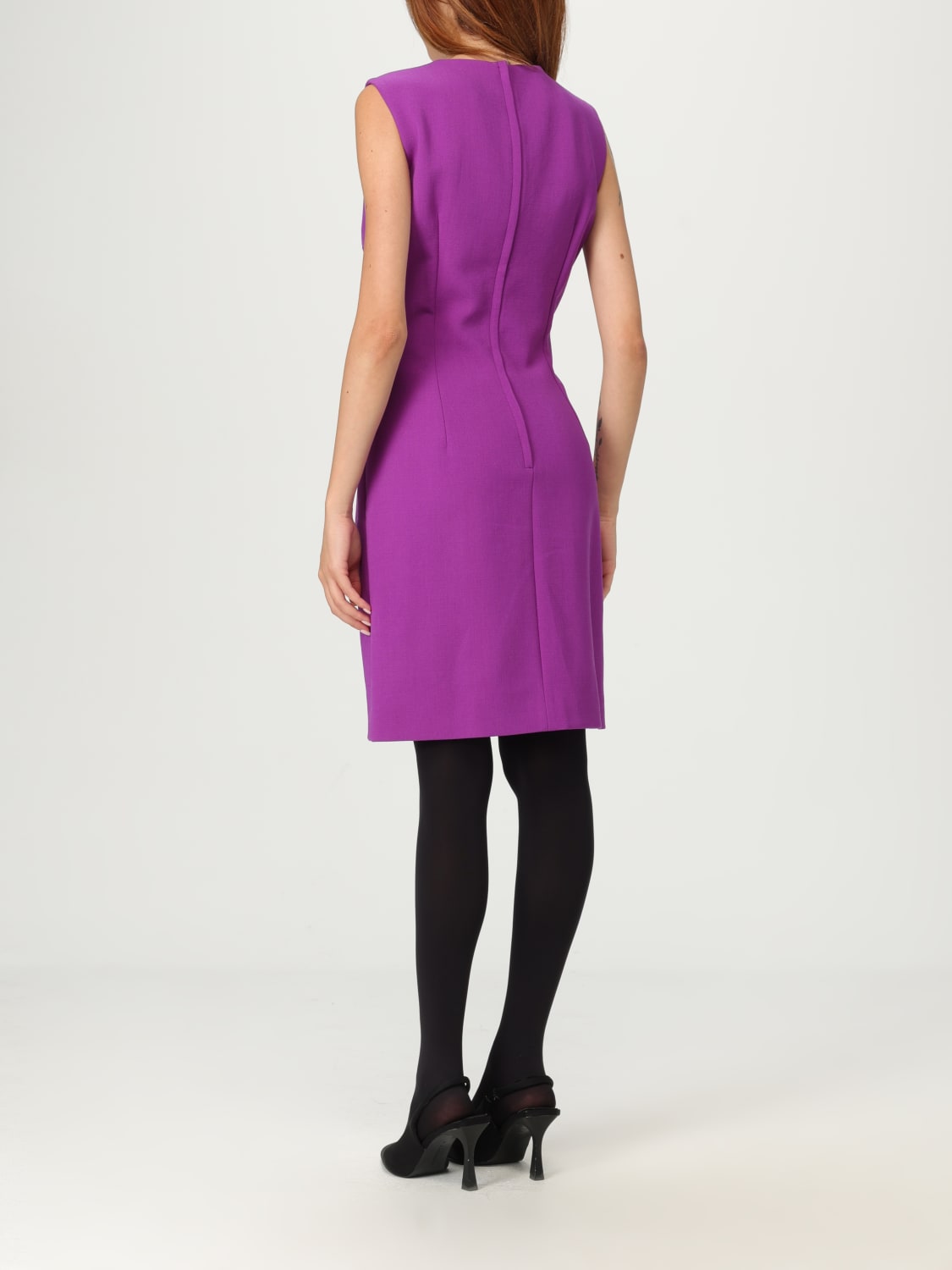 DOLCE & GABBANA ROBE: Robes femme Dolce & Gabbana, Violet - Img 2