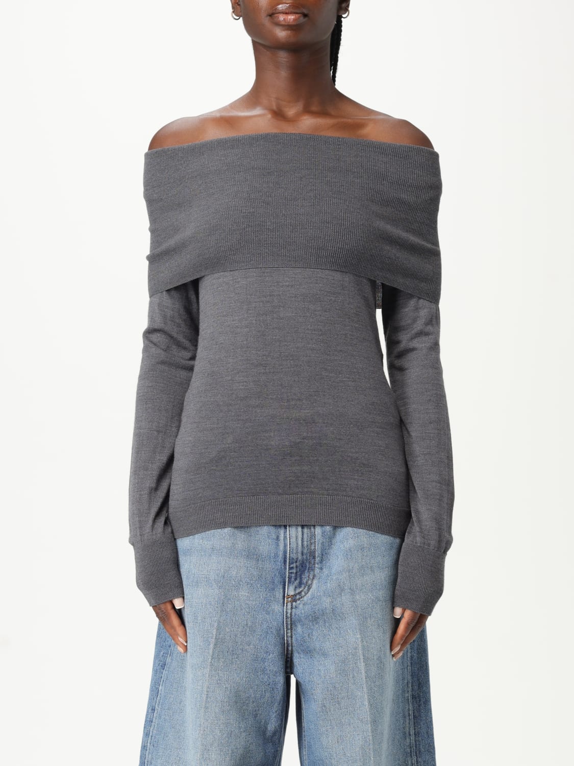 STELLA MCCARTNEY SWEATER: Sweater woman Stella McCartney, Grey - Img 1