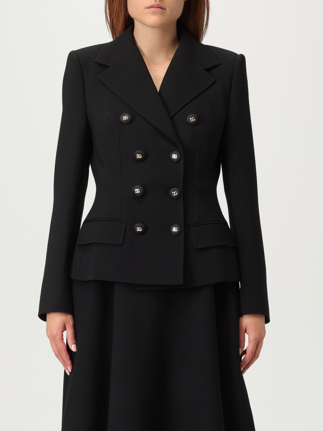 DOLCE & GABBANA JACKET: Jacket woman Dolce & Gabbana, Black - Img 1