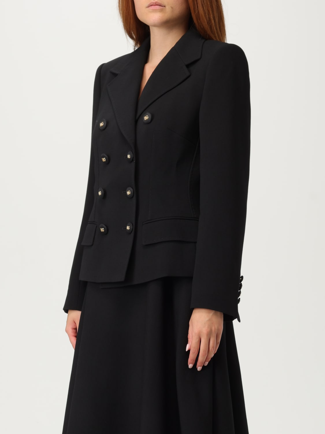 DOLCE & GABBANA JACKET: Jacket woman Dolce & Gabbana, Black - Img 4