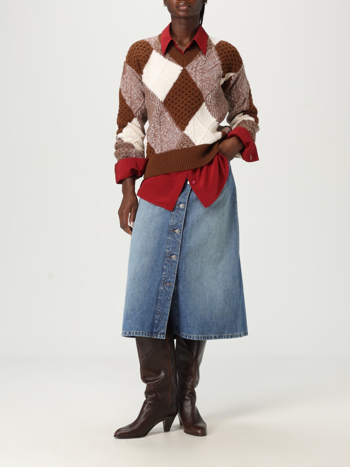 STELLA MCCARTNEY SKIRT: Skirt woman Stella McCartney, Denim - Img 2