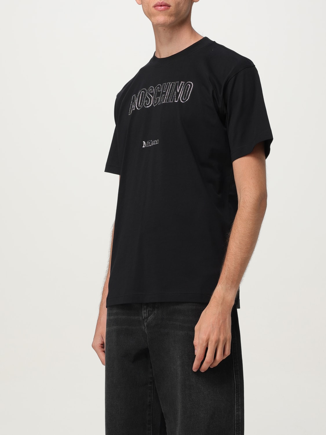 MOSCHINO COUTURE T-SHIRT: T-shirt men Moschino Couture, Black - Img 3