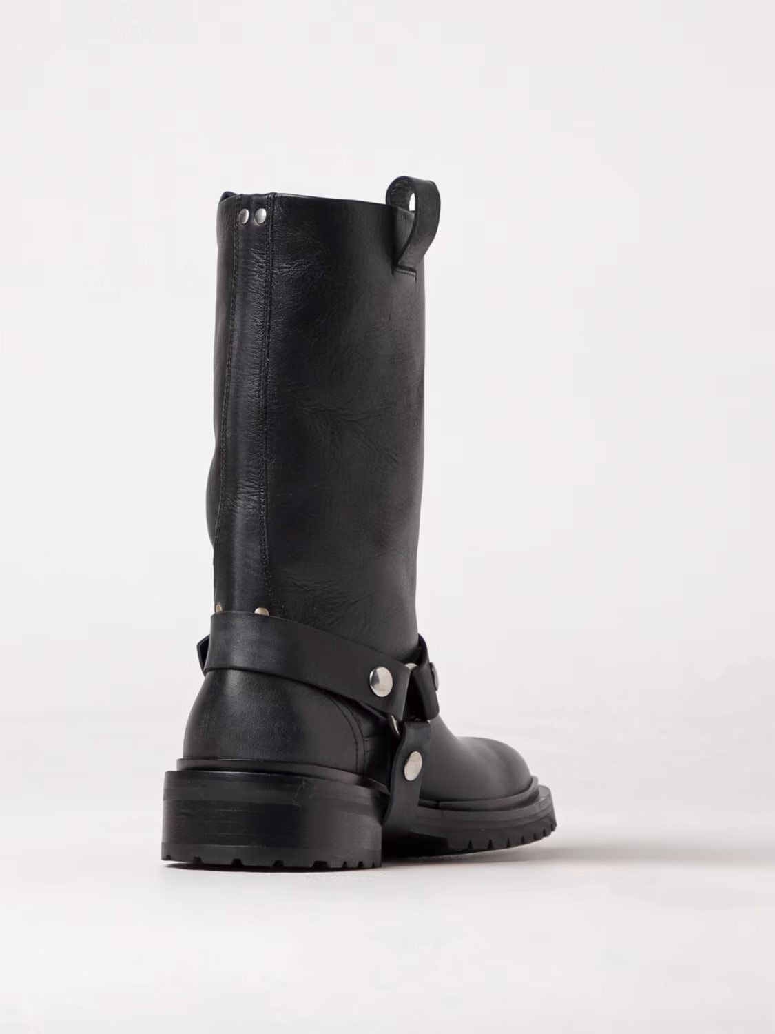 GOLDEN GOOSE BOTAS: Botines planos mujer Golden Goose, Negro - Img 3