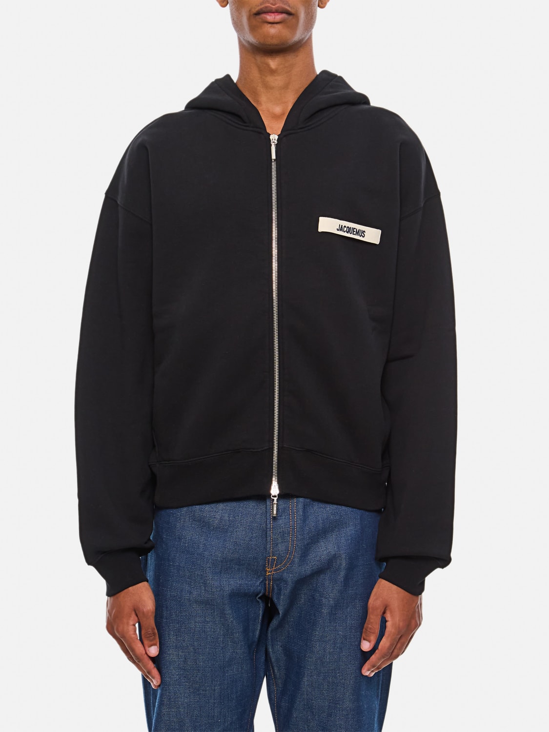 JACQUEMUS SUDADERA: Sudadera hombre Jacquemus, Negro - Img 1