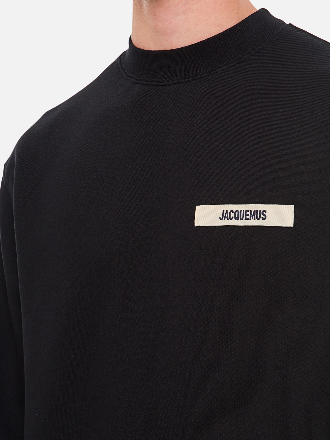 JACQUEMUS SWEATSHIRT: Sweatshirt men Jacquemus, Black - Img 4