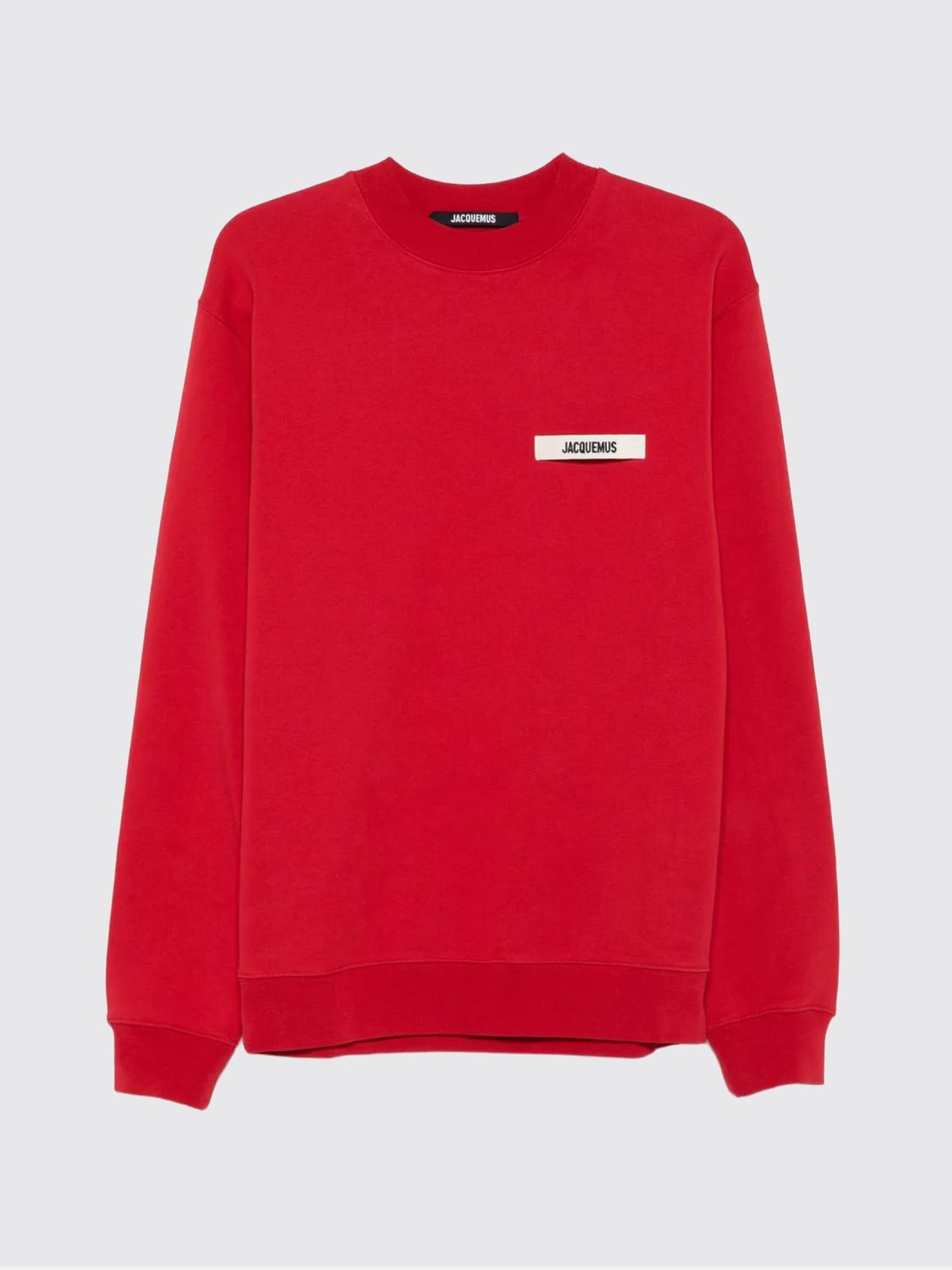 JACQUEMUS SWEATSHIRT: Sweatshirt herren Jacquemus, Rot - Img 1