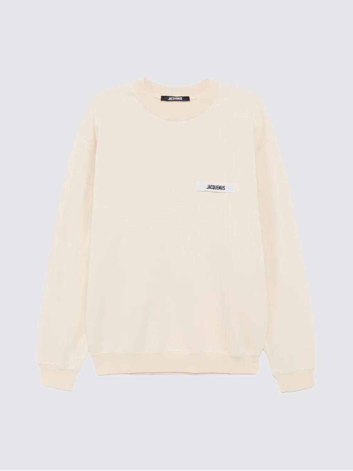 JACQUEMUS SWEATSHIRT: Sweatshirt men Jacquemus, Beige - Img 3