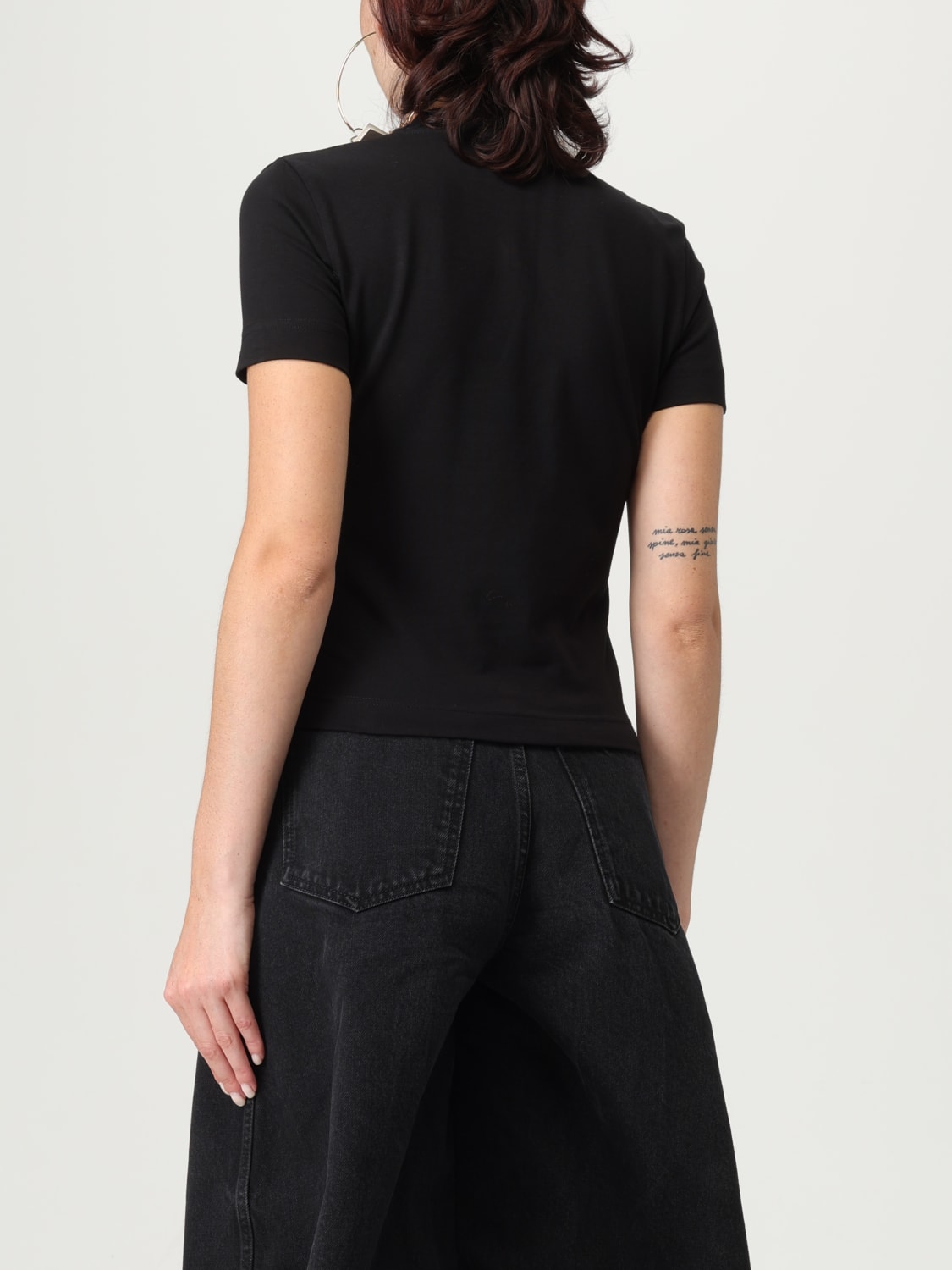 JACQUEMUS T-SHIRT: T-shirt femme Jacquemus, Noir - Img 3
