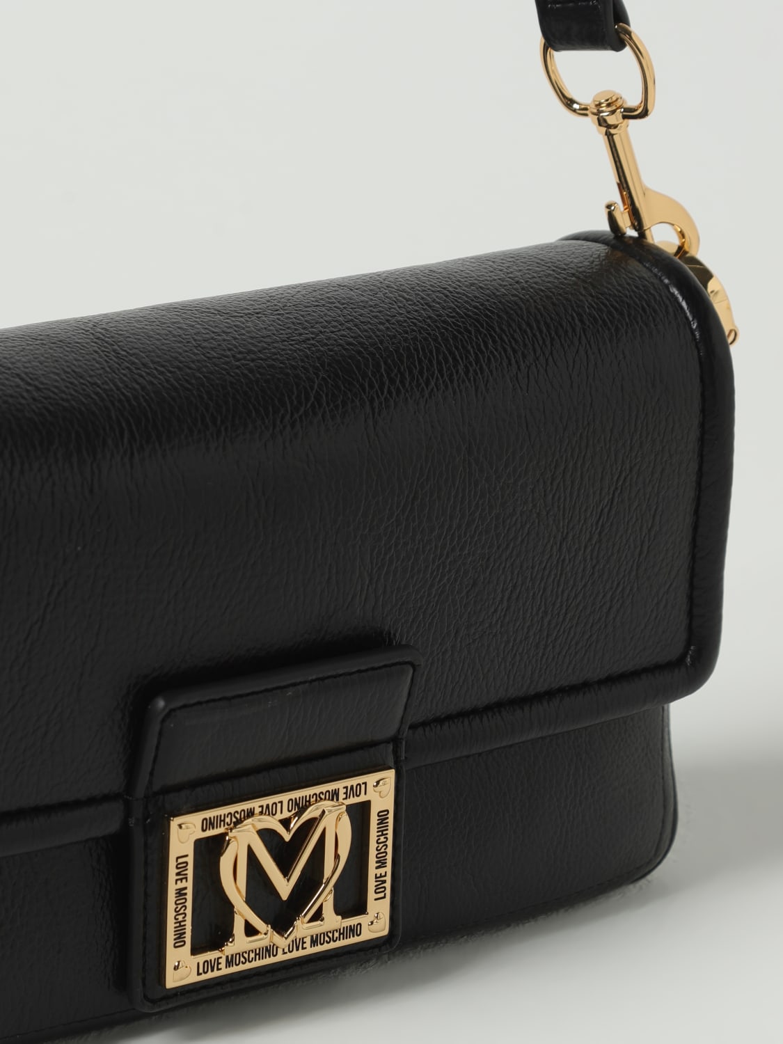 LOVE MOSCHINO SAC PORTÉ ÉPAULE: Sac porté main femme Love Moschino, Noir - Img 3