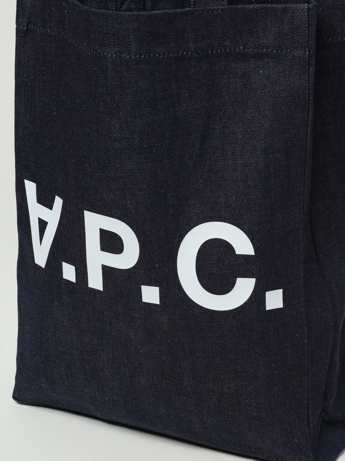 A.P.C. TRAGETASCHE: Handtasche damen A.P.C., Blau - Img 3