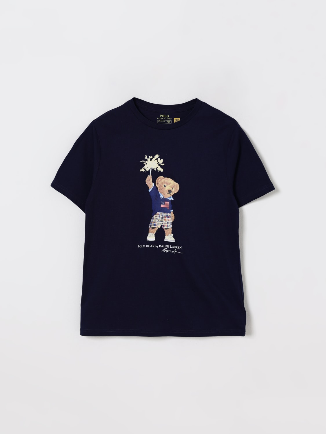 POLO RALPH LAUREN 티셔츠: 티셔츠 남아 Polo Ralph Lauren, 블루 - Img 1