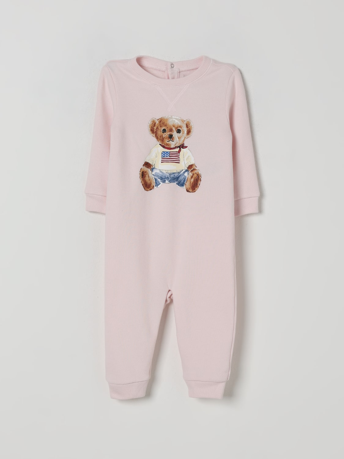 POLO RALPH LAUREN MONO: Jersey niños Polo Ralph Lauren, Rosa - Img 1