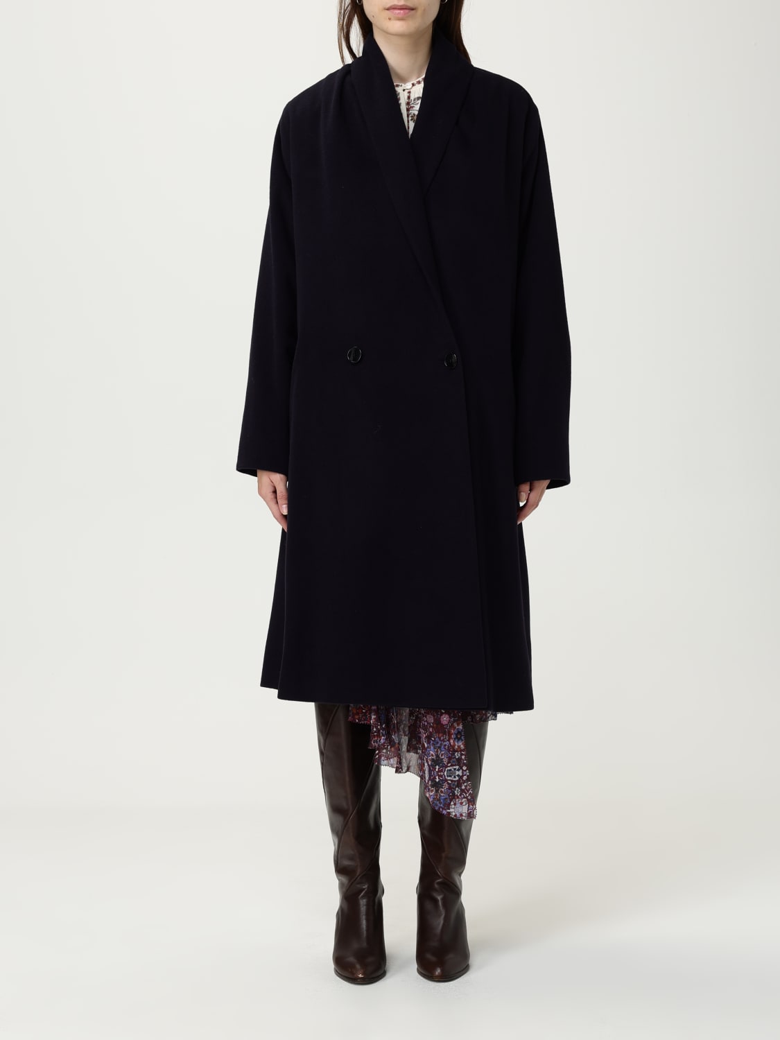 ISABEL MARANT COAT: Coat woman Isabel Marant, Black - Img 1