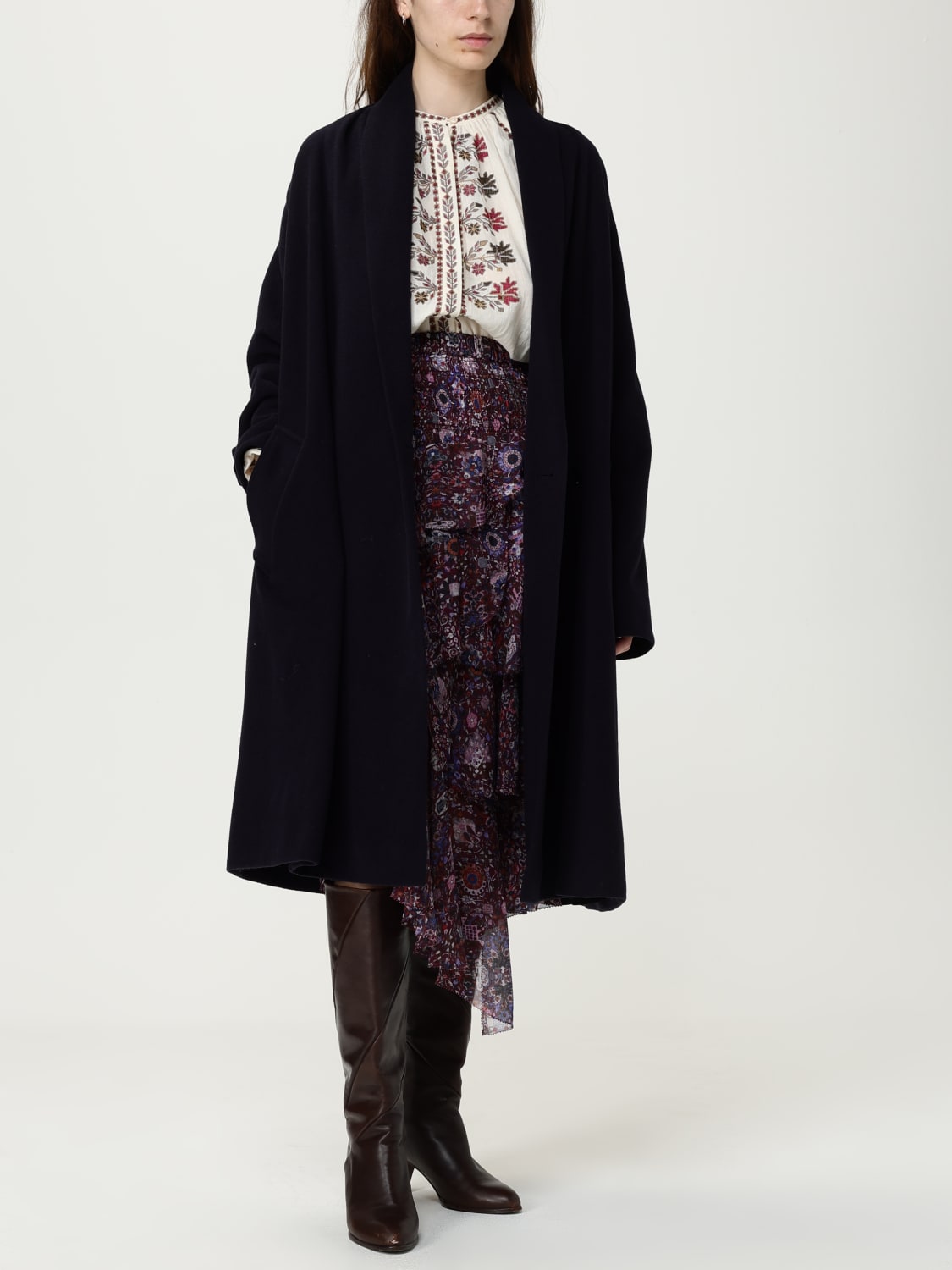 ISABEL MARANT COAT: Coat woman Isabel Marant, Black - Img 2