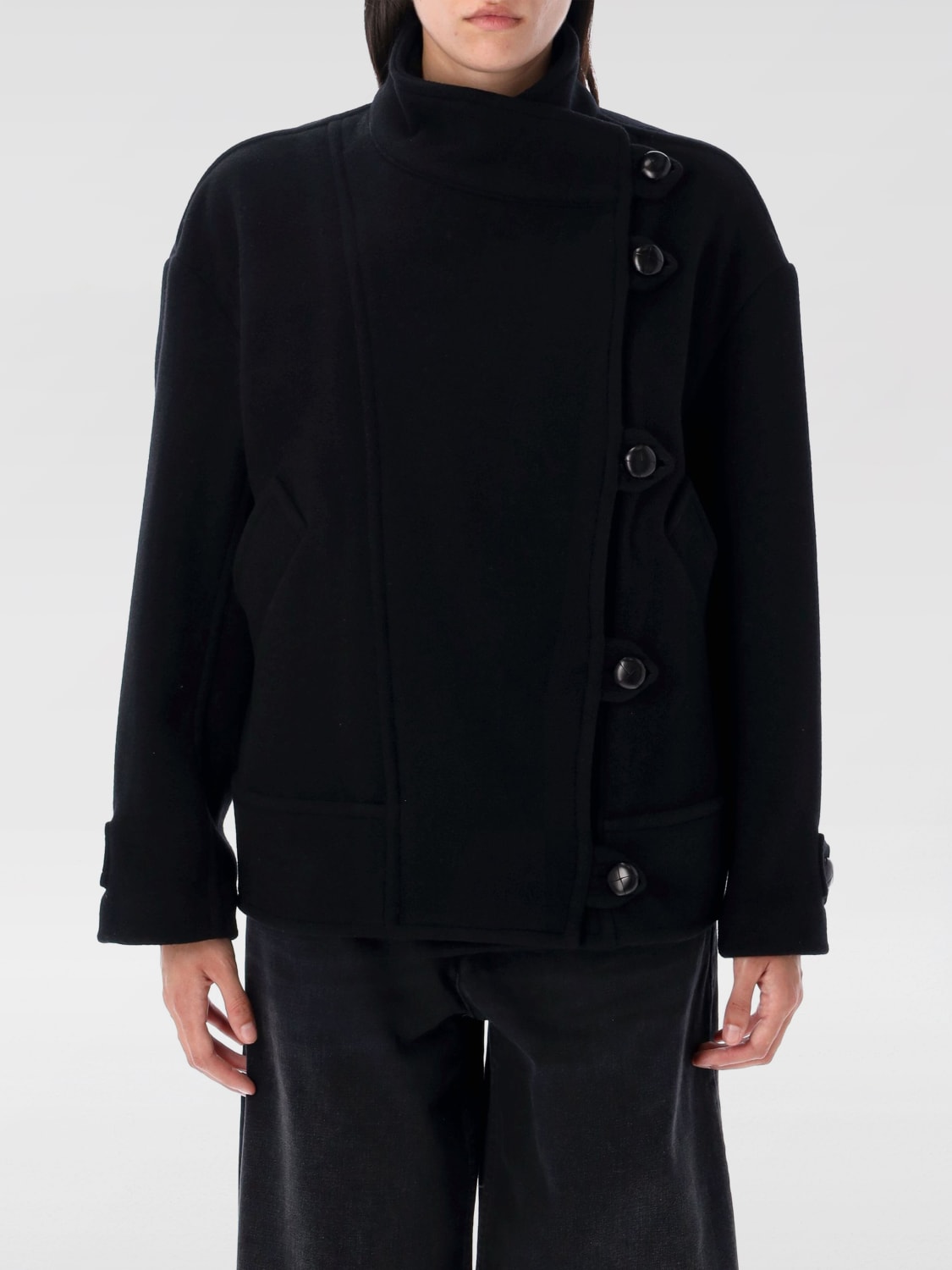 ISABEL MARANT COAT: Jacket woman Isabel Marant, Black - Img 1