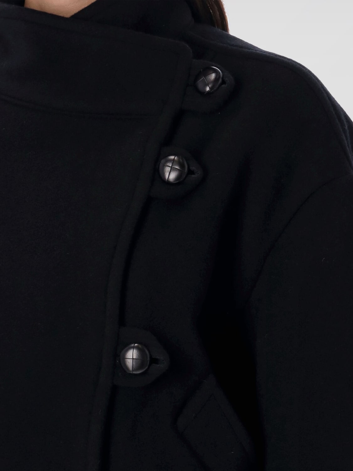 ISABEL MARANT COAT: Jacket woman Isabel Marant, Black - Img 3