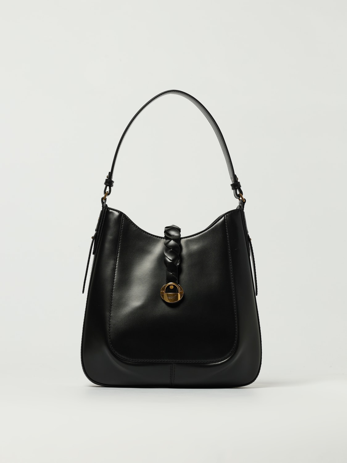 ISABEL MARANT BORSA A SPALLA: Borsa Altay Isabel Marant in pelle , Nero - Img 1