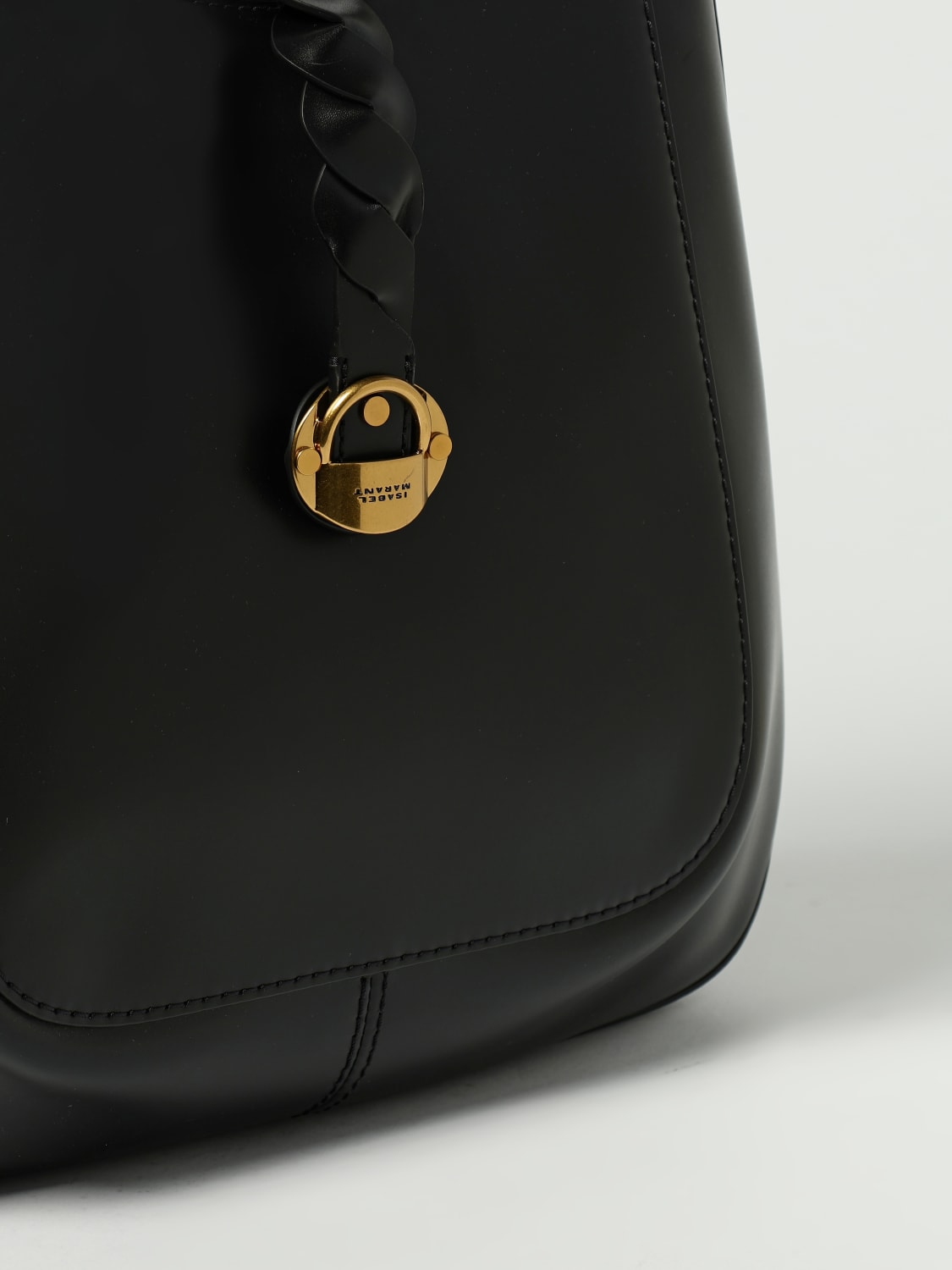 ISABEL MARANT BORSA A SPALLA: Borsa Altay Isabel Marant in pelle , Nero - Img 3