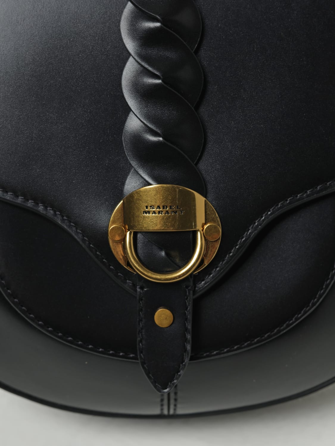 ISABEL MARANT BORSA A SPALLA: Borsa Altay Isabel Marant in pelle , Nero - Img 3