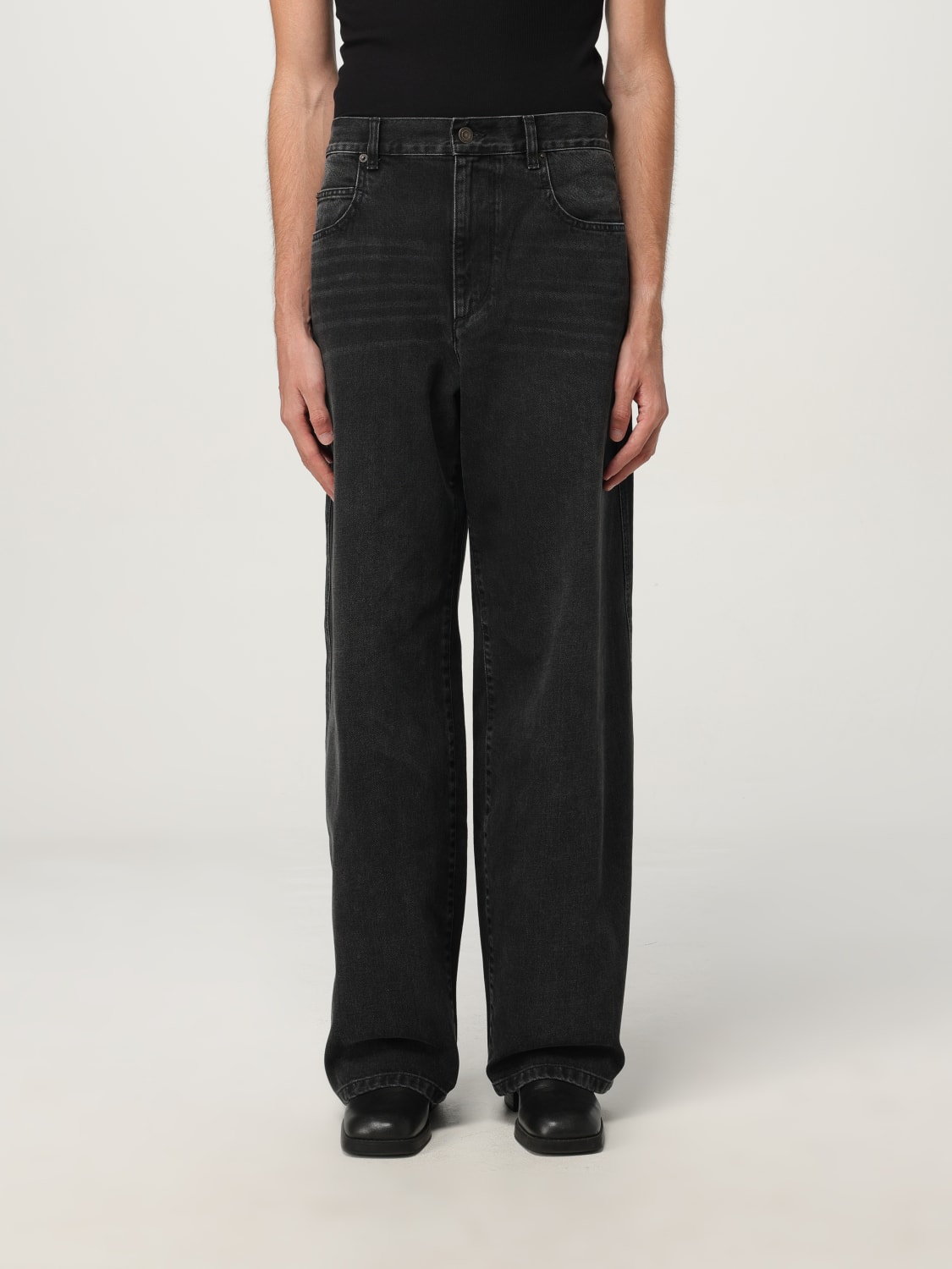 ISABEL MARANT JEANS: Jeans men Isabel Marant, Black - Img 1