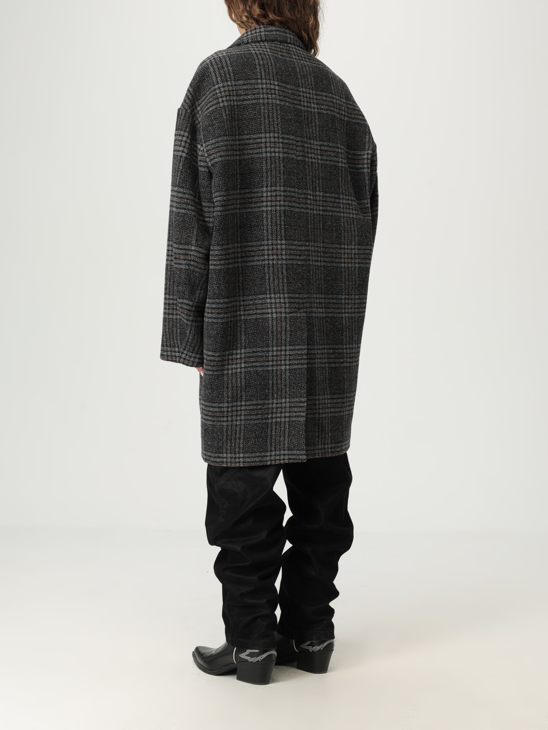 ISABEL MARANT ETOILE COAT: Coat woman Isabel Marant Etoile, Grey - Img 3