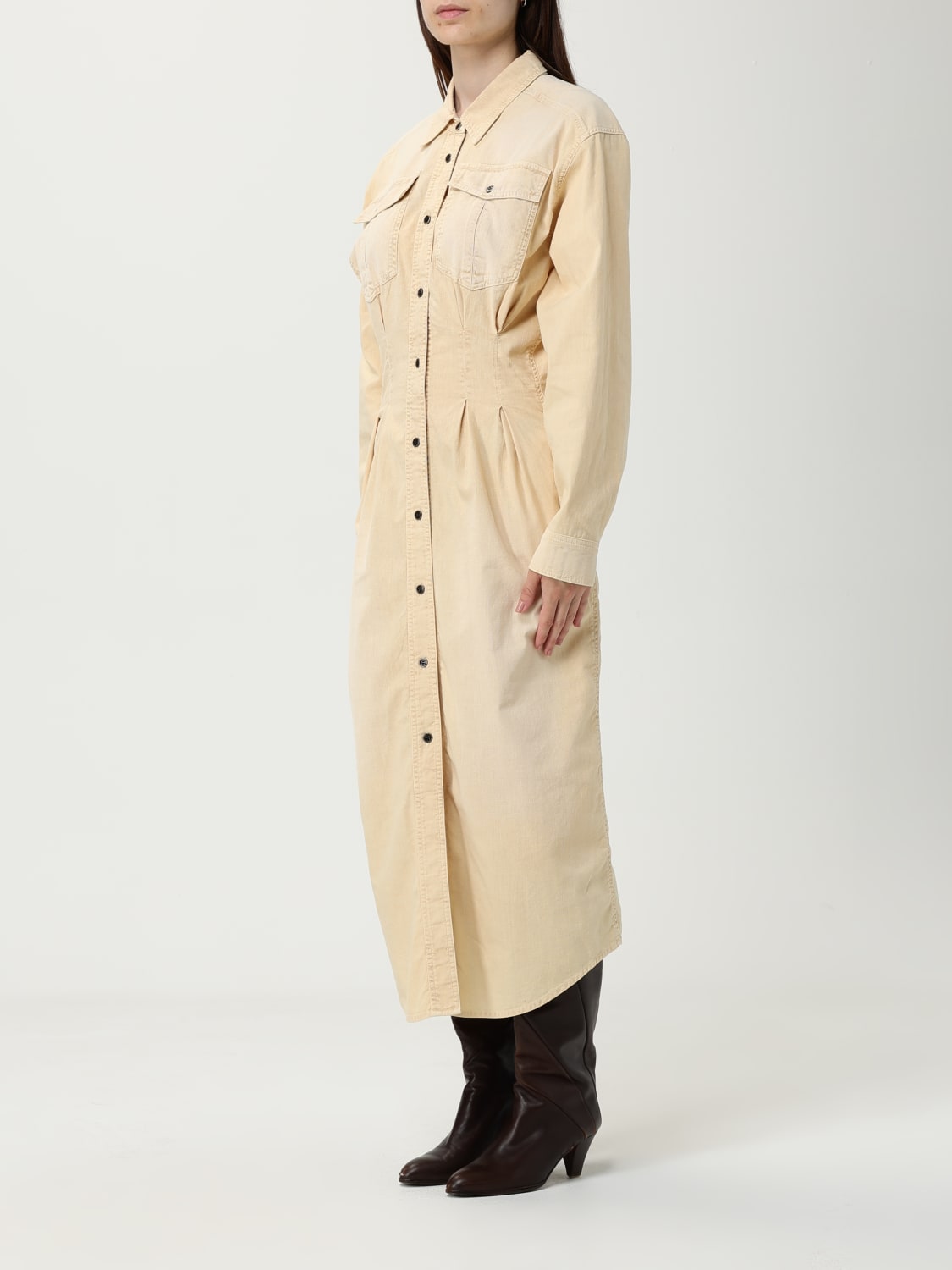 ISABEL MARANT ETOILE ROBE: Robes femme Isabel Marant Etoile, Beige - Img 4