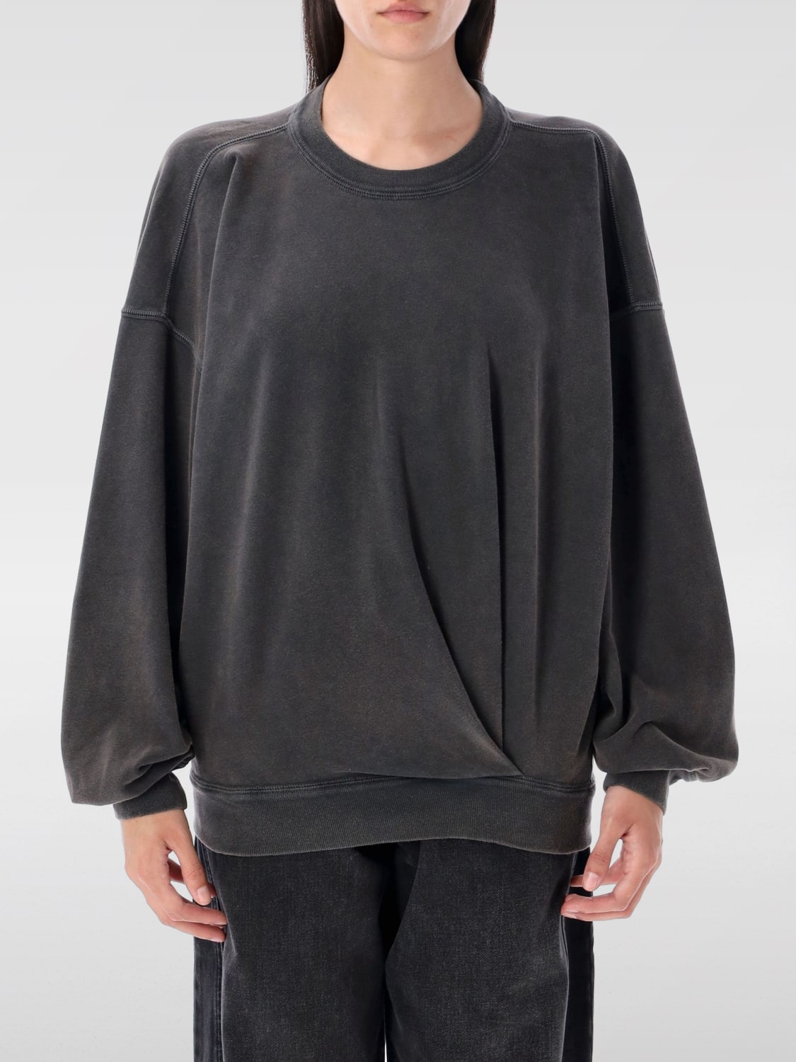 ISABEL MARANT ETOILE SWEATSHIRT: Sweatshirt damen Isabel Marant Etoile, Schwarz - Img 1
