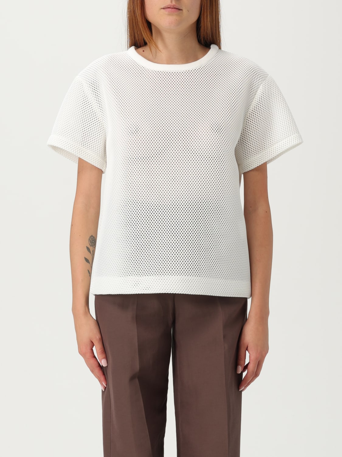 MAX MARA TOP: Top woman Max Mara, White - Img 1