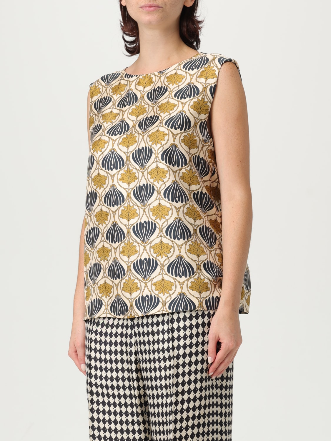 MAX MARA TOP: Top woman Max Mara, Multicolor - Img 3