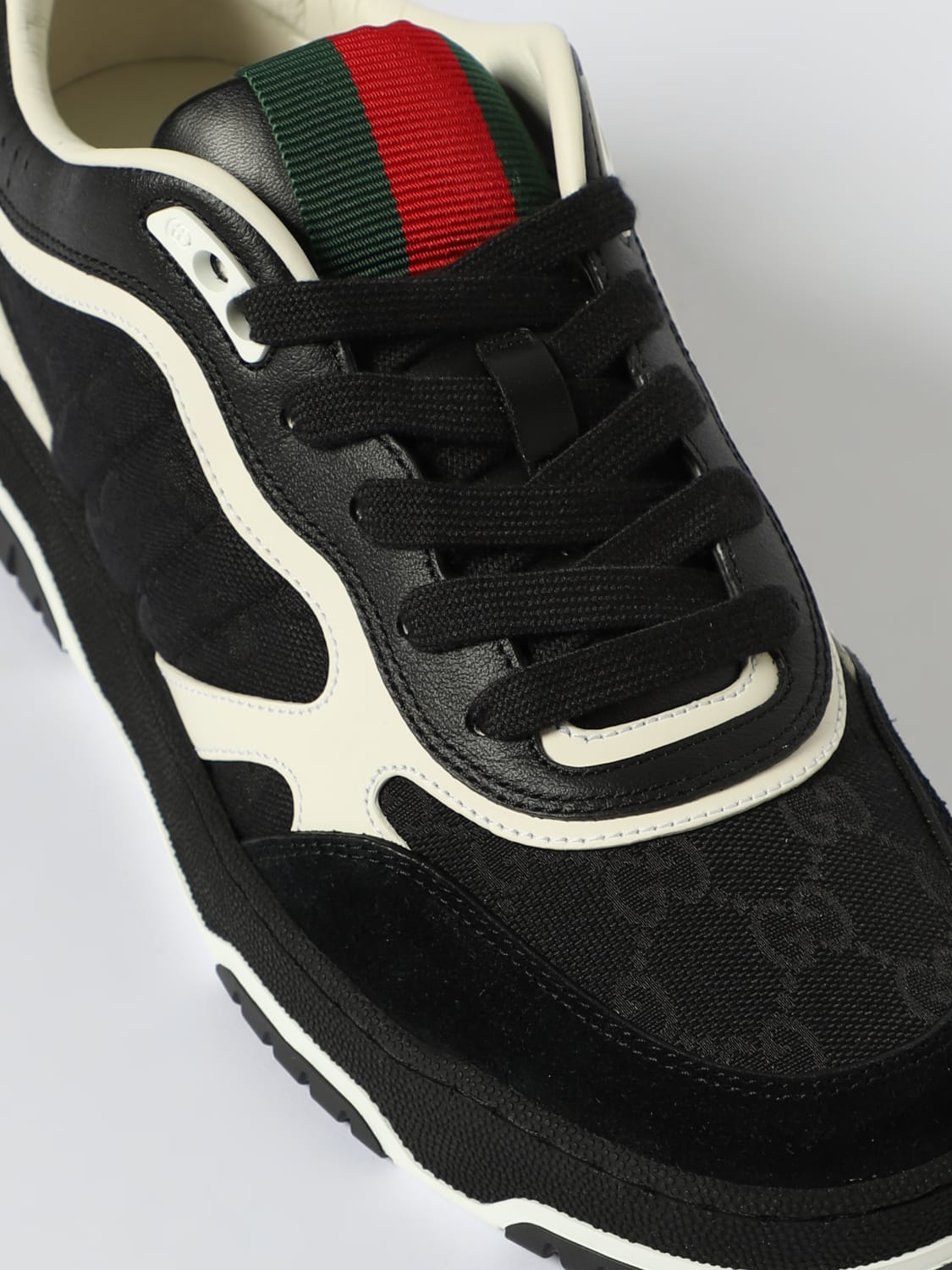 GUCCI SNEAKERS: Sneakers men Gucci, Black - Img 4