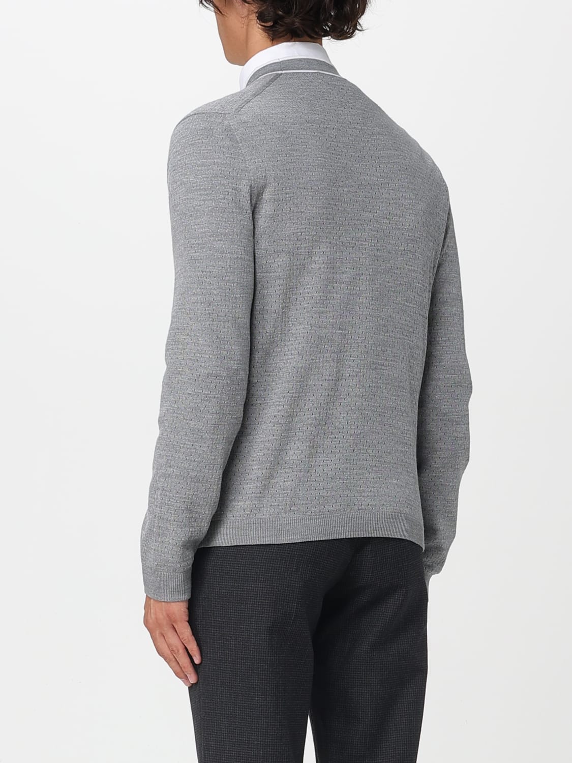 GUCCI SWEATER: Cardigan men Gucci, Grey - Img 3