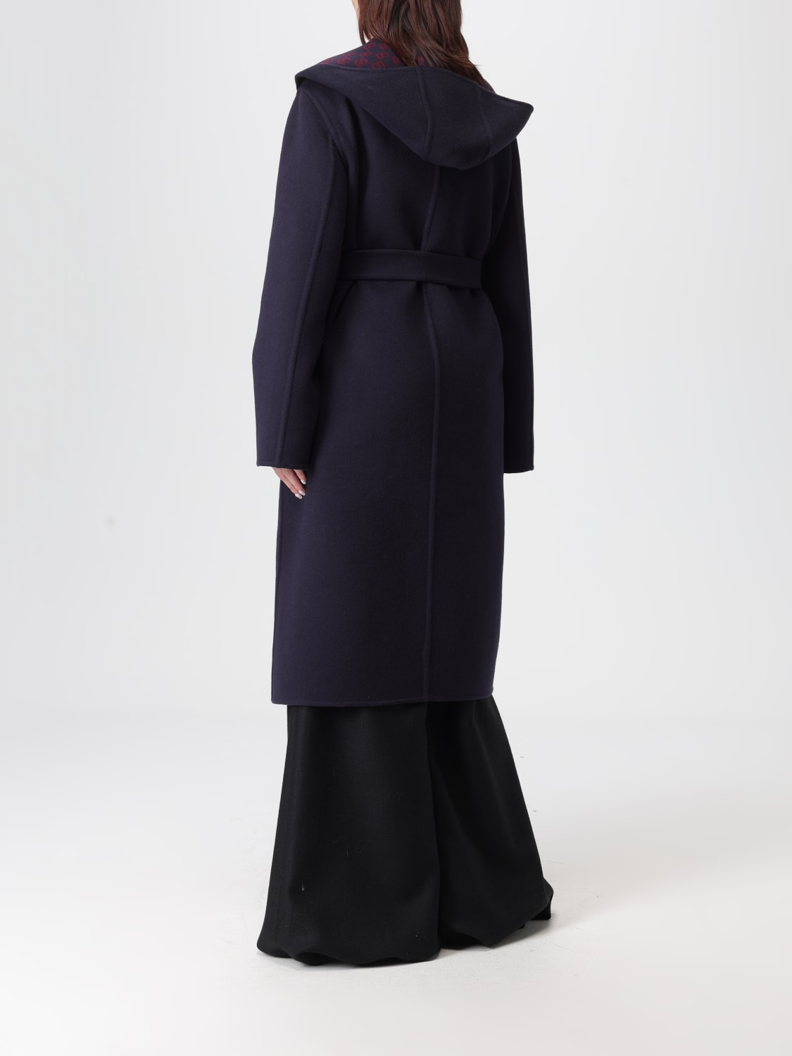 GUCCI COAT: Coat woman Gucci, Blue - Img 3