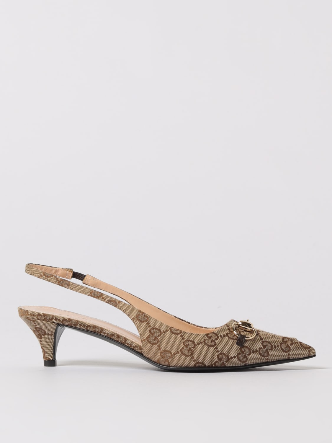 GUCCI PUMPS: Schuhe damen Gucci, Beige - Img 1