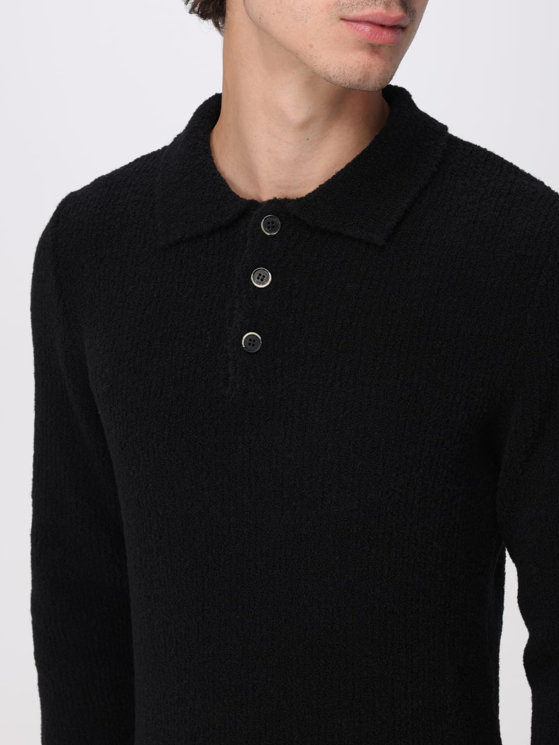 BARENA POLO: Pullover herren Barena, Schwarz - Img 3