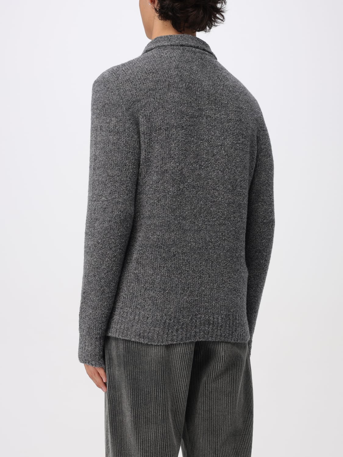 BARENA POLO SHIRT: Sweater men Barena, Grey - Img 2