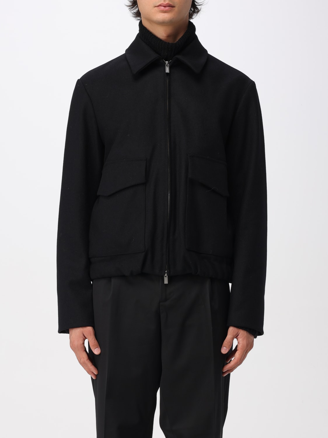 BARENA JACKET: Jacket men Barena, Black - Img 1