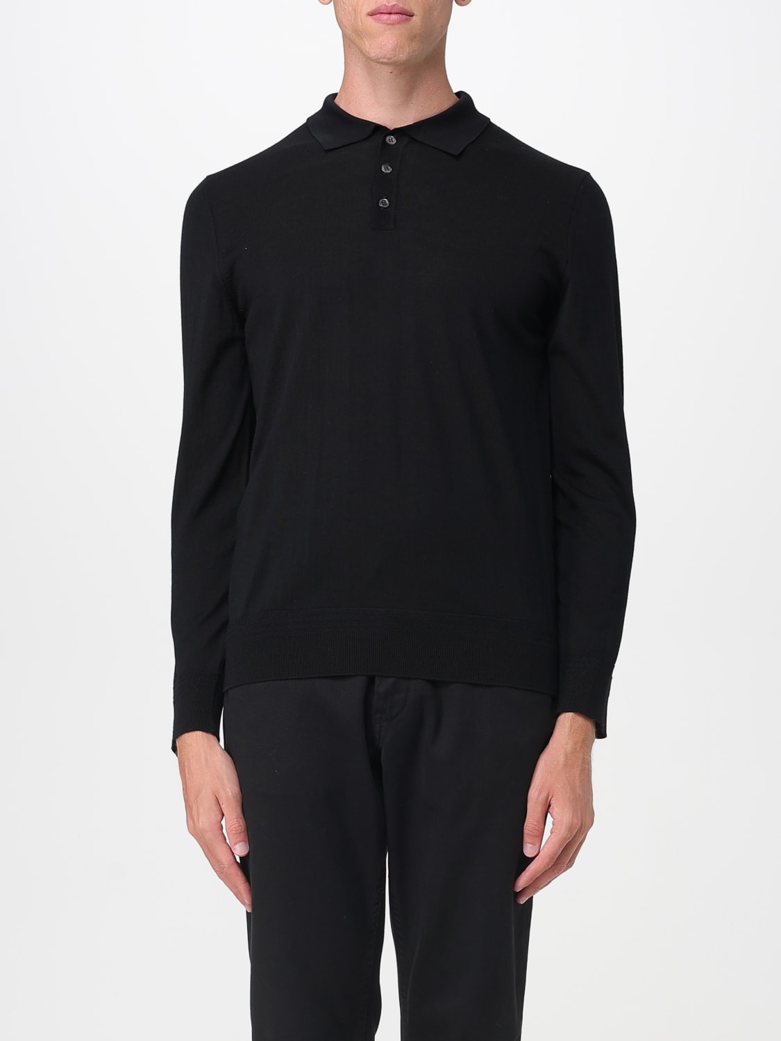 BARENA POLO: Pullover herren Barena, Schwarz - Img 1