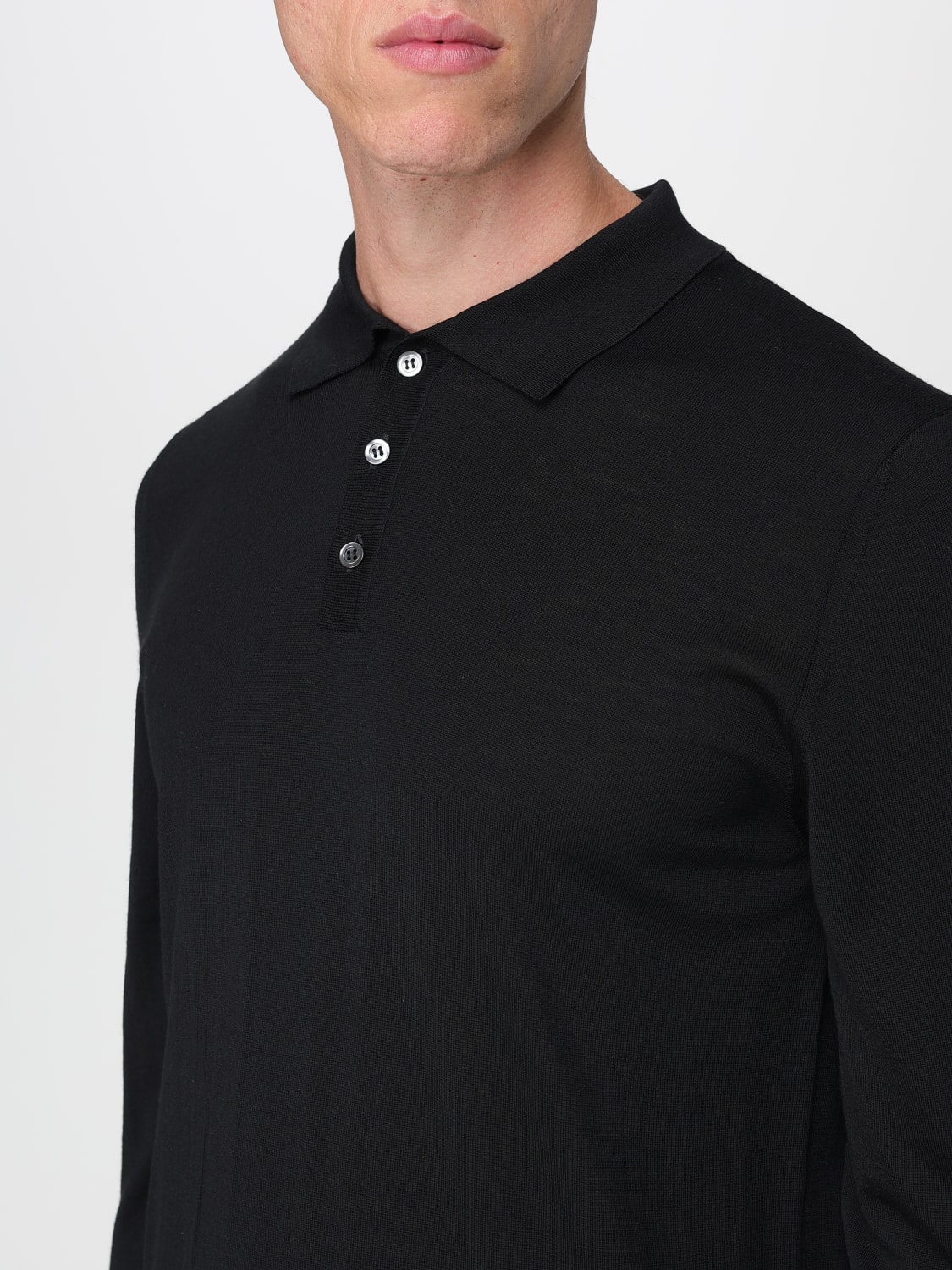 BARENA POLO: Pullover herren Barena, Schwarz - Img 3