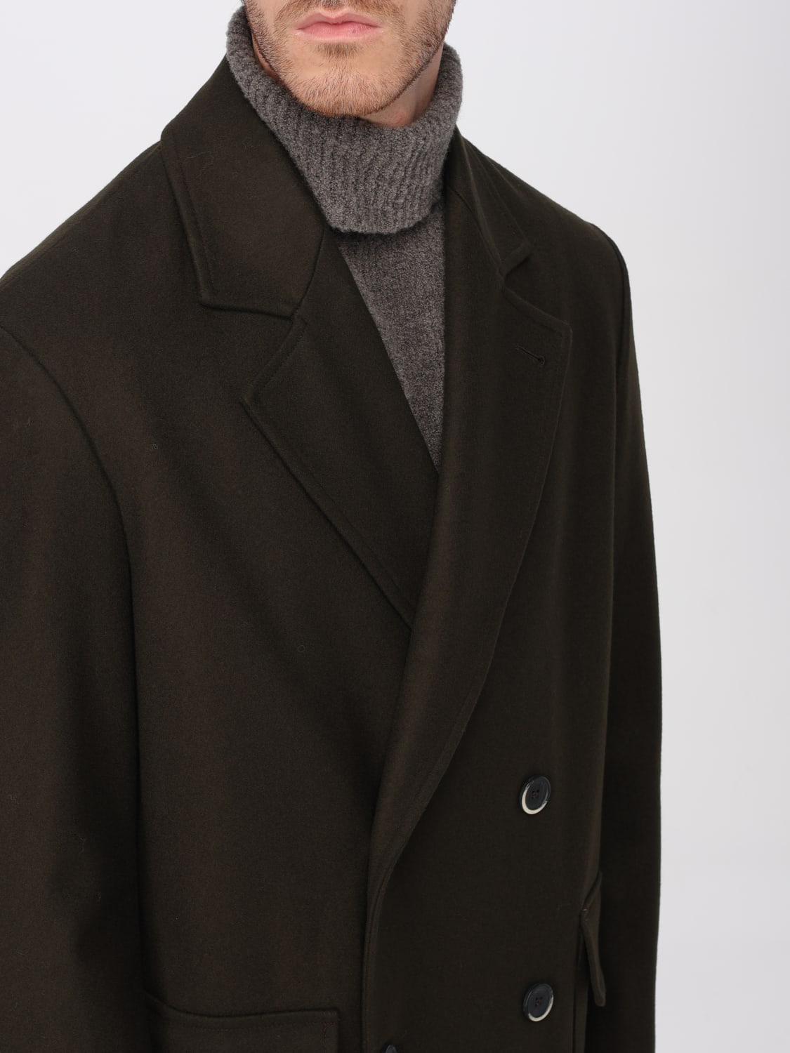 BARENA COAT: Jacket men Barena, Green - Img 5