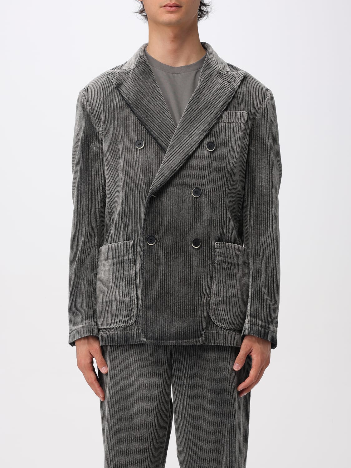 BARENA 재킷: 재킷 남성 Barena, 블랙 - Img 1