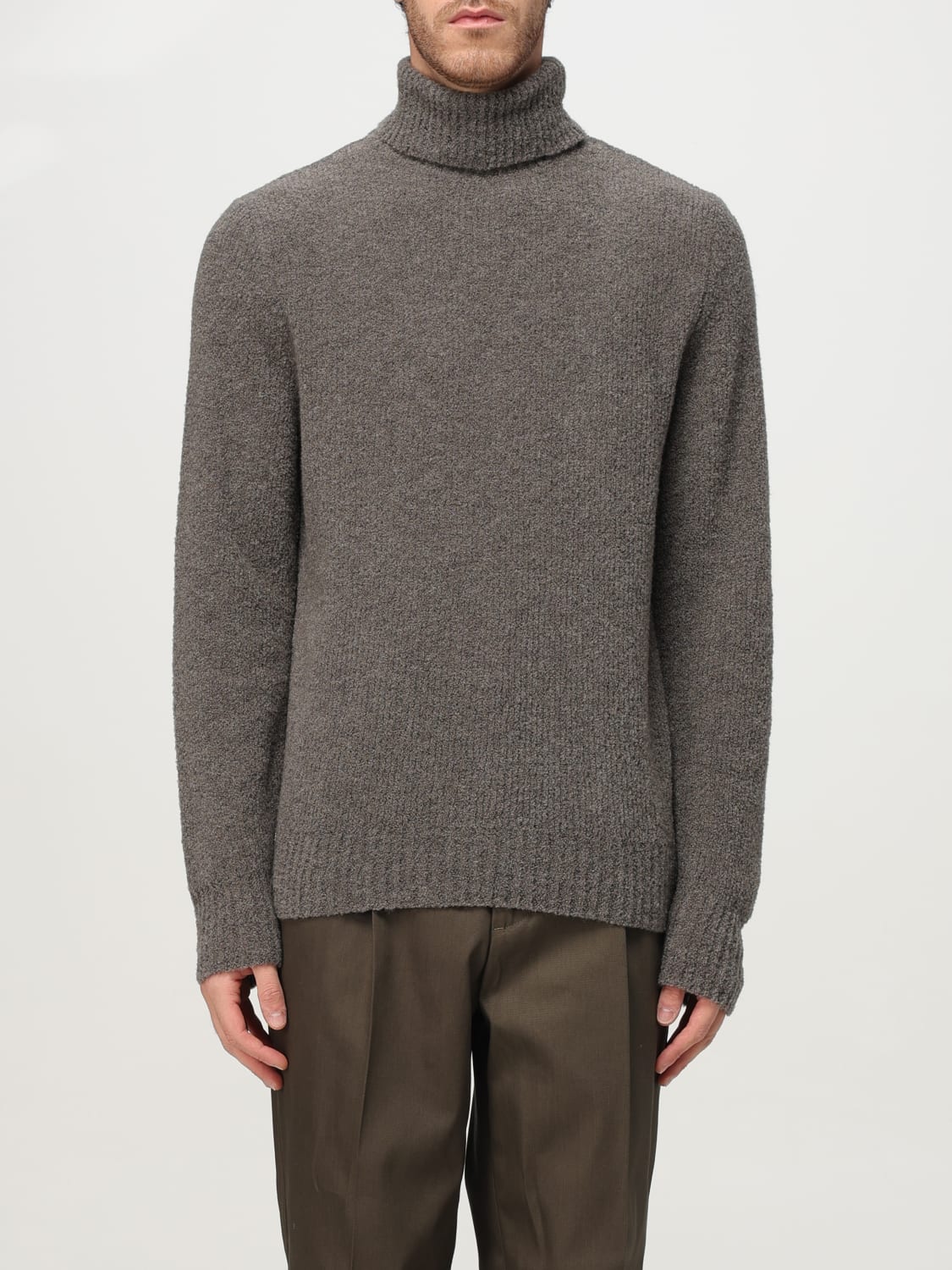 BARENA SWEATER: Sweater men Barena, Brown - Img 1