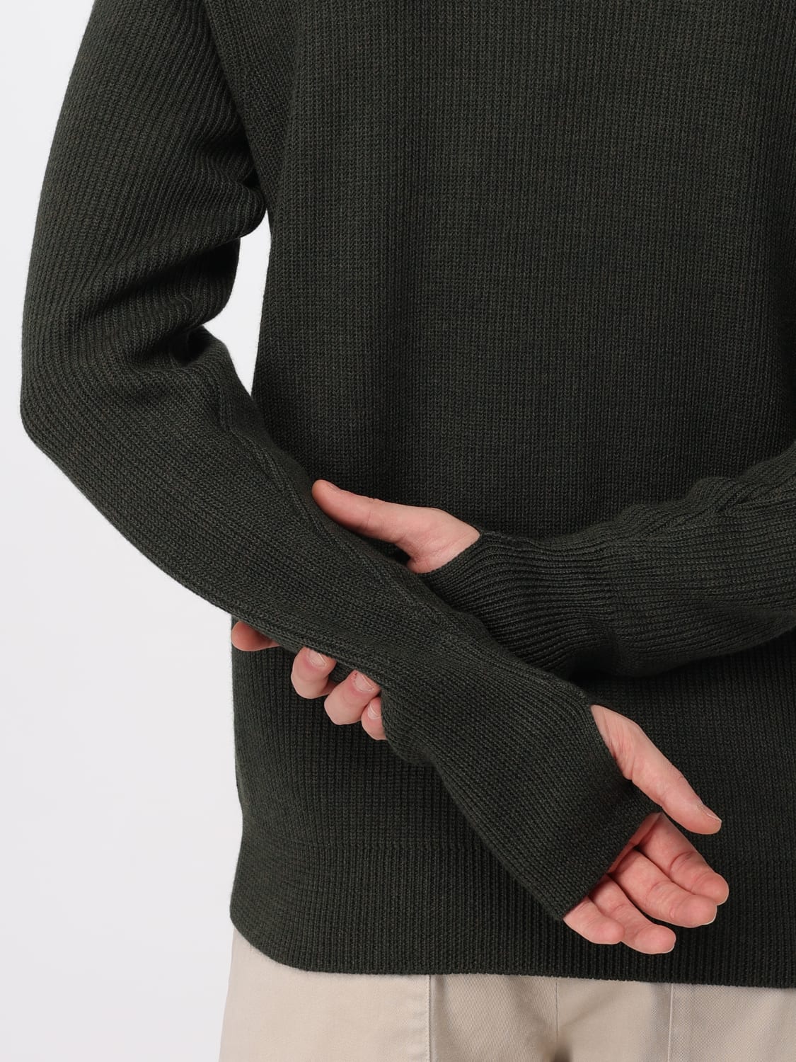 BARENA PULLOVER: Pullover herren Barena, Grün - Img 3