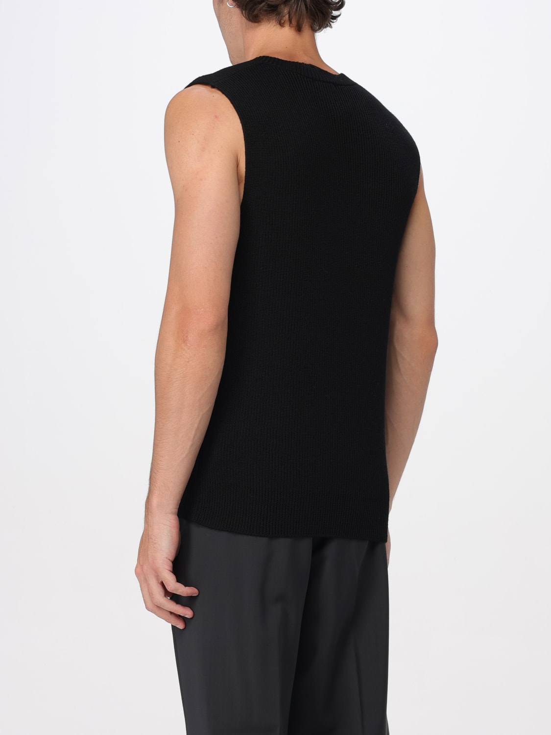 BARENA SUIT VEST: Sweater men Barena, Black - Img 2
